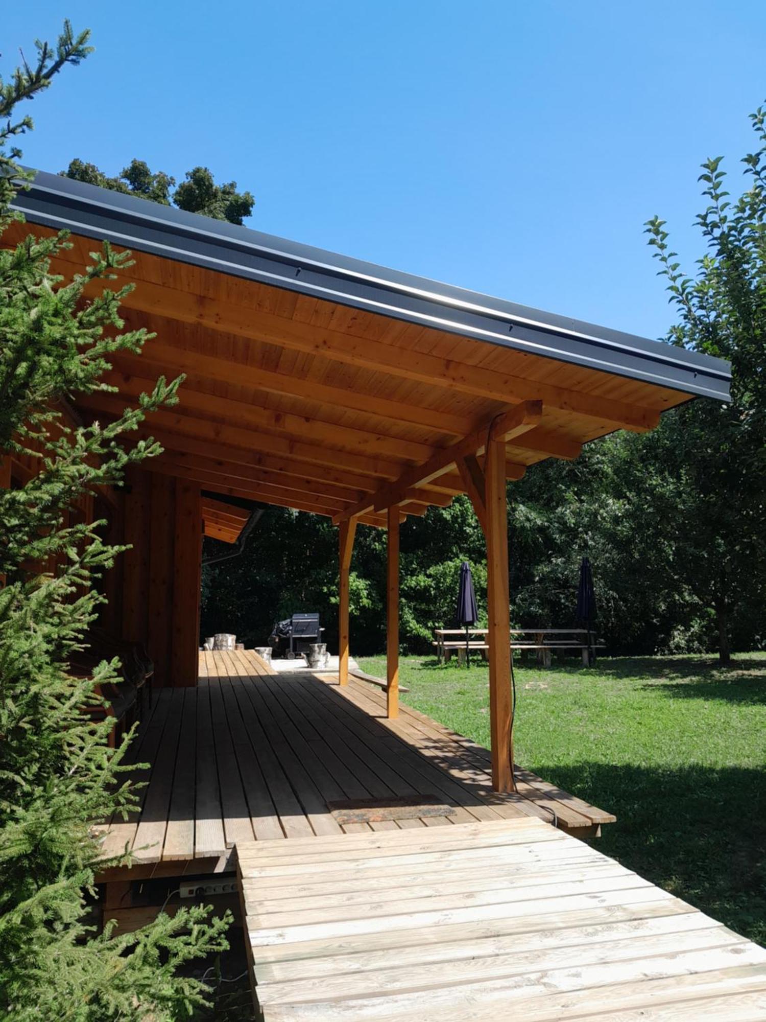 Nica Wood Vila Sremska Kamenica Exterior foto
